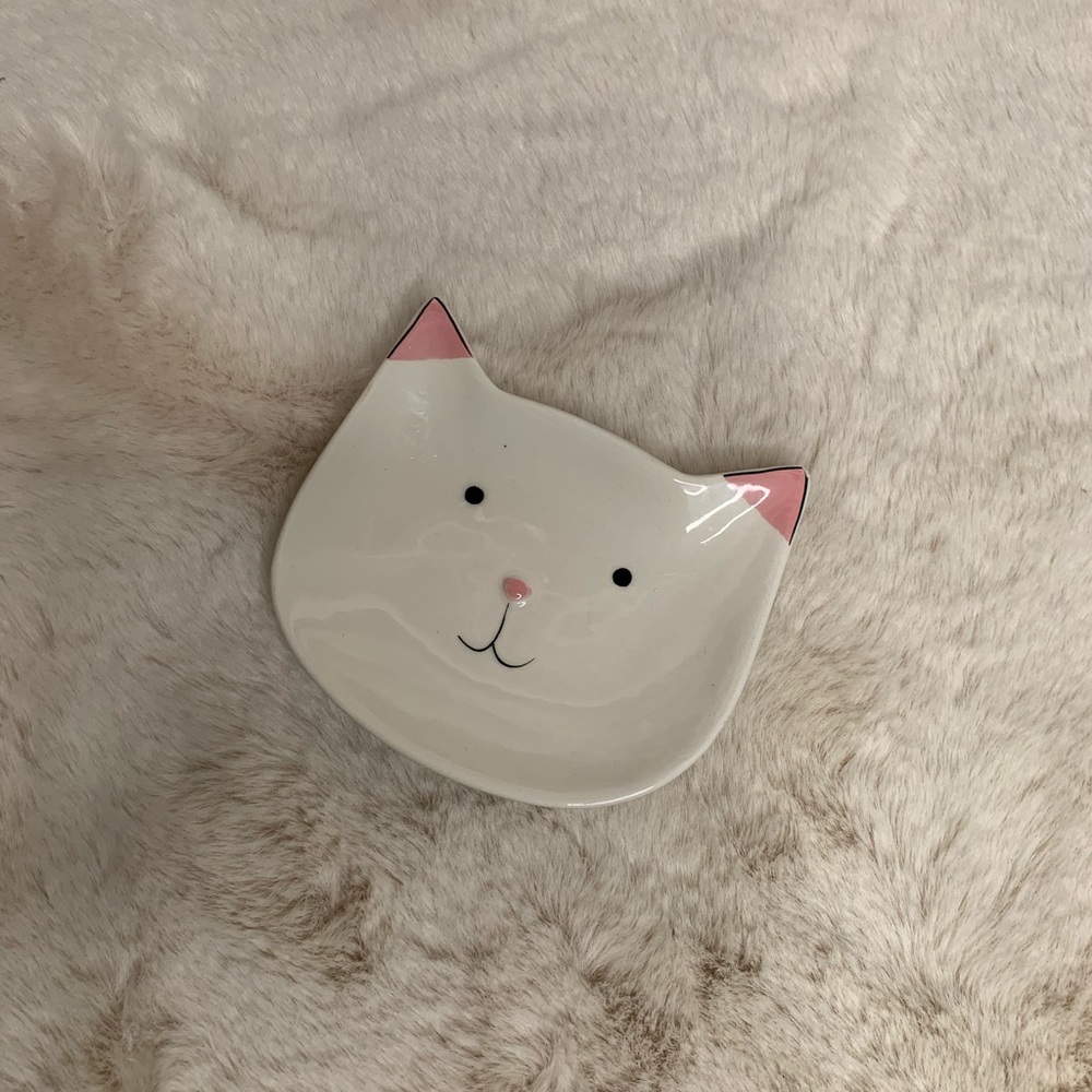 forever 21 kitty ring/ earring holder